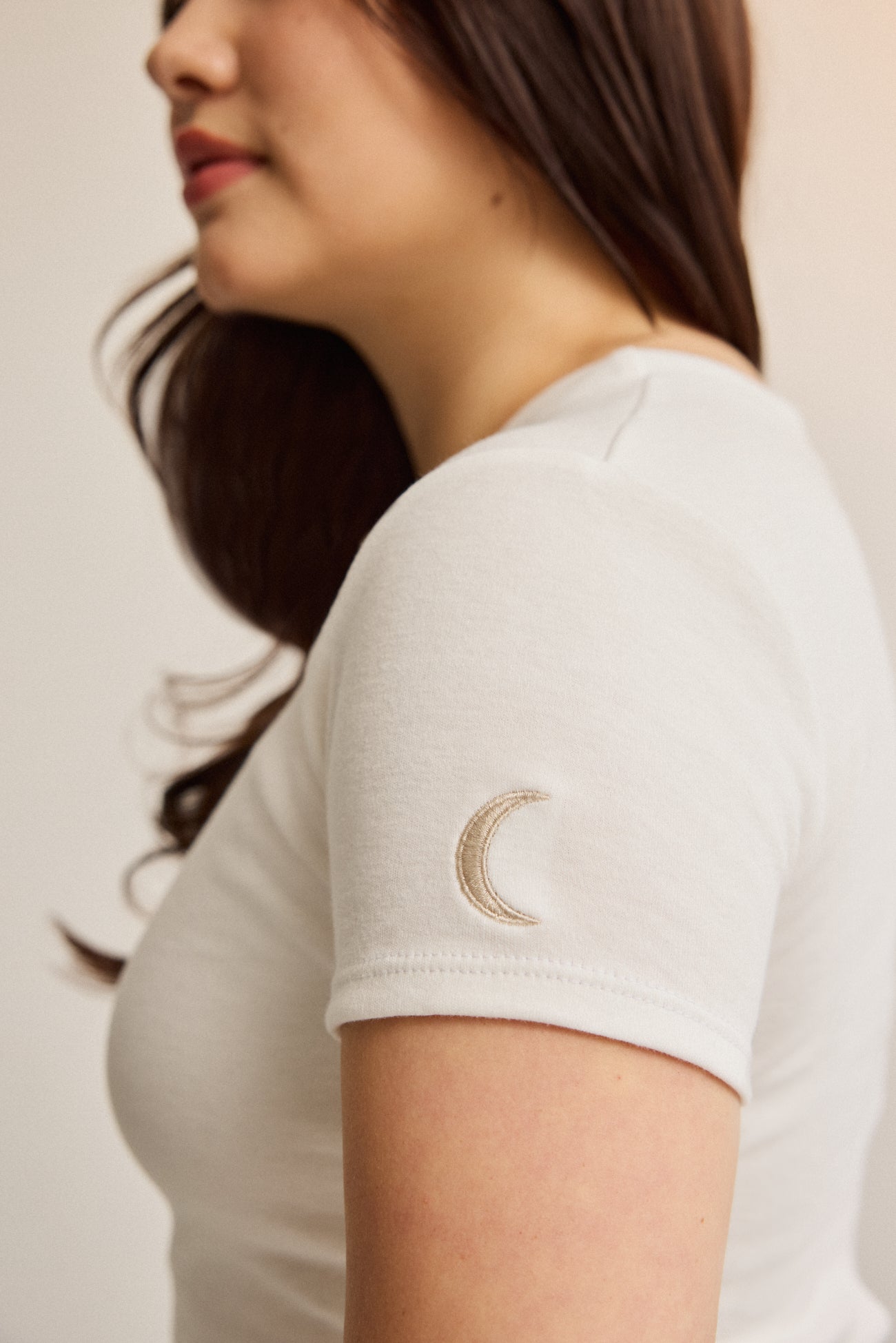 The Everyday Organic Cotton Moon Tee