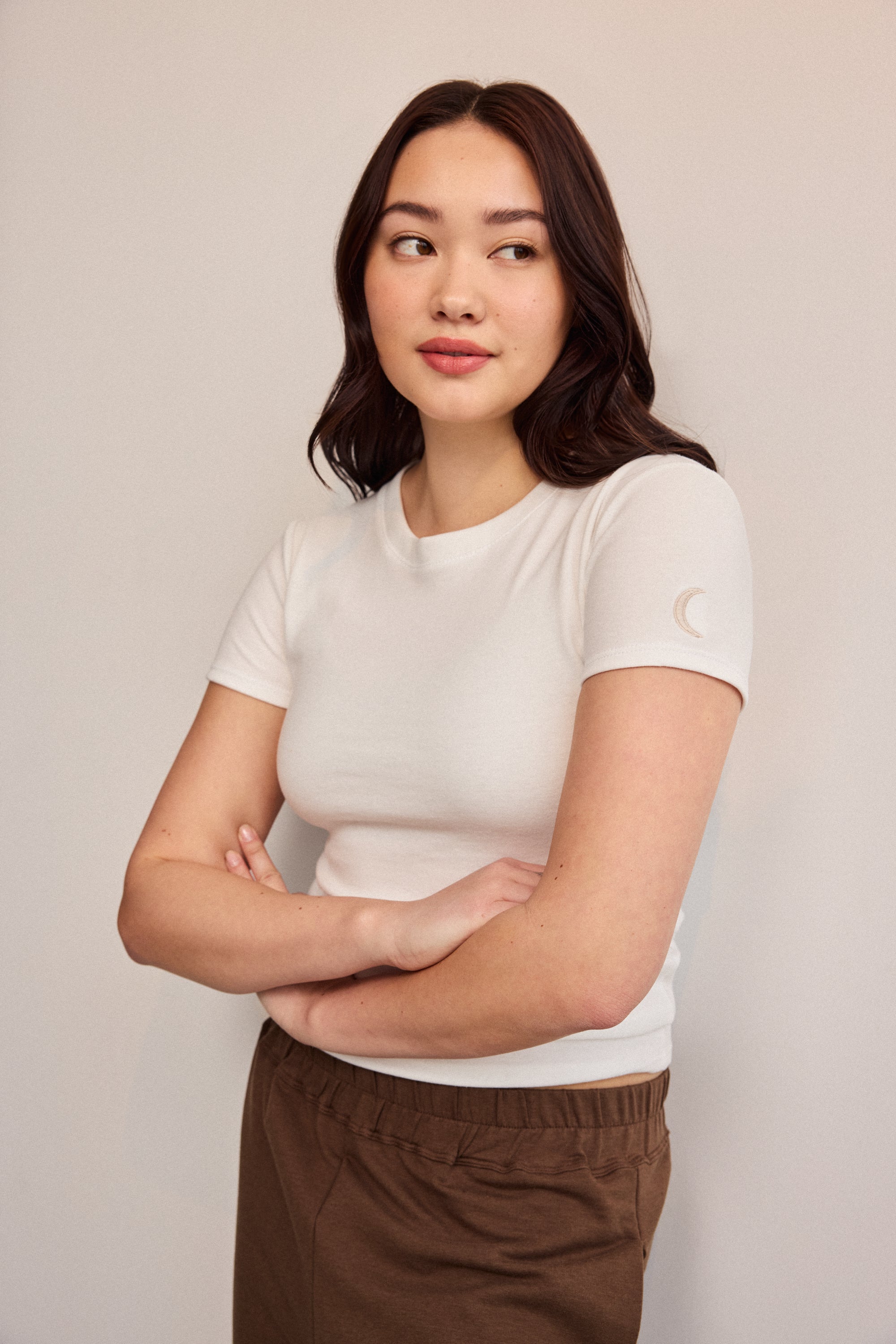 The Everyday Organic Cotton Moon Tee