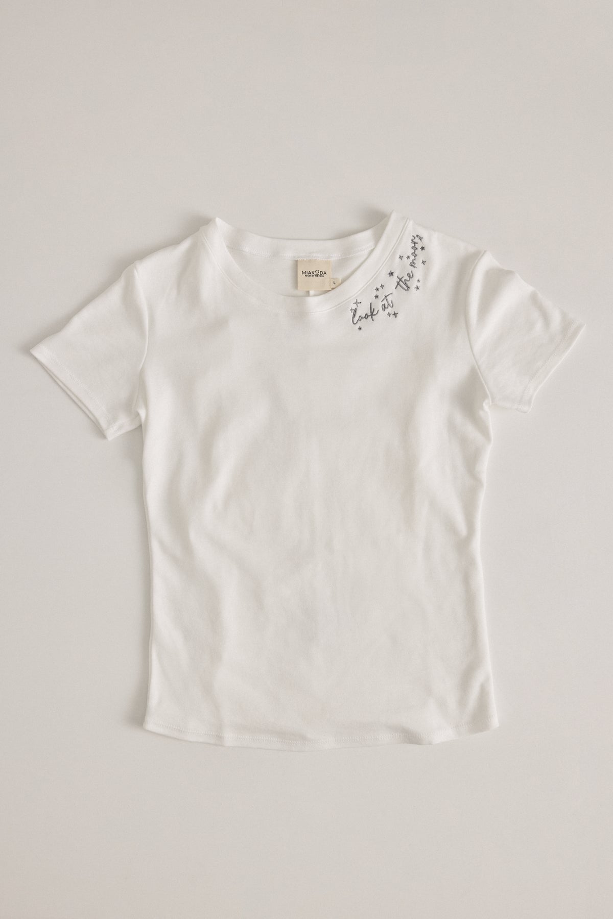 The Everyday Organic Cotton Look At The Moon Tee