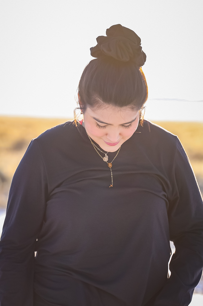 miakoda zero waste oversized mega huge scrunchie