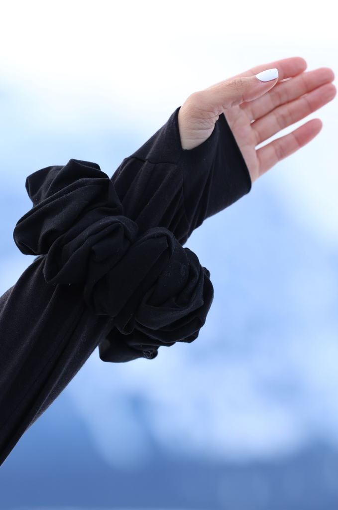 miakoda zero waste oversized mega huge scrunchie