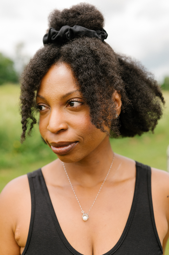 zero waste scrunchie