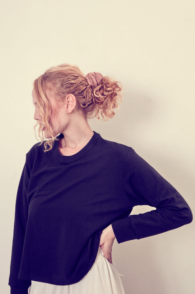 zero waste scrunchie