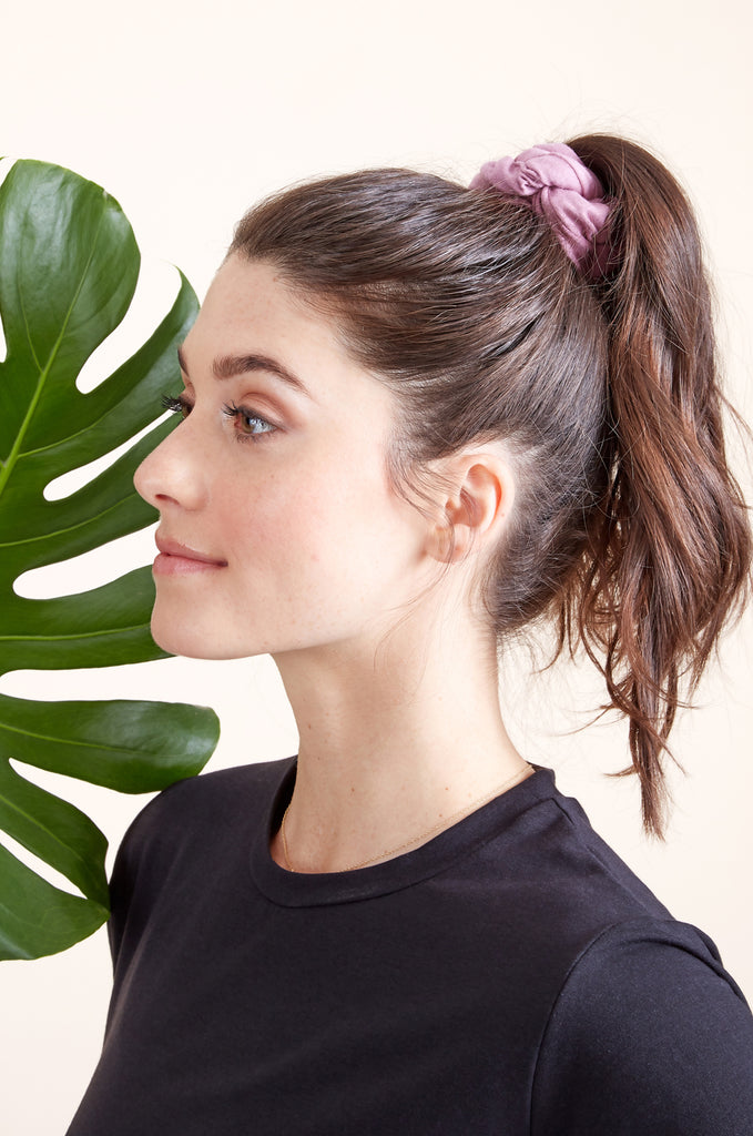 zero waste scrunchie