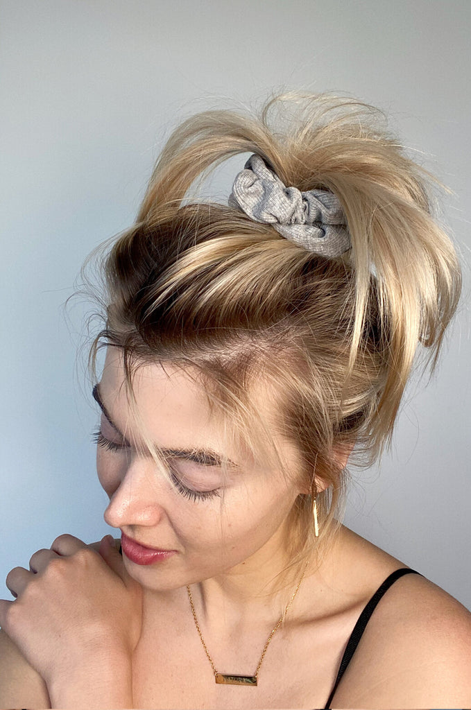 zero waste scrunchie