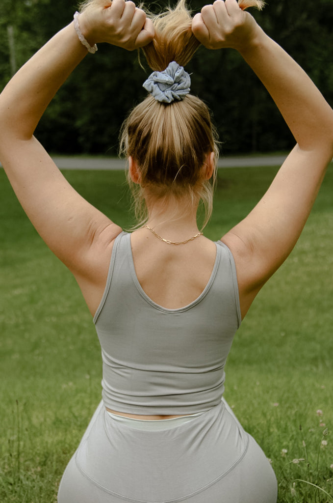 zero waste scrunchie